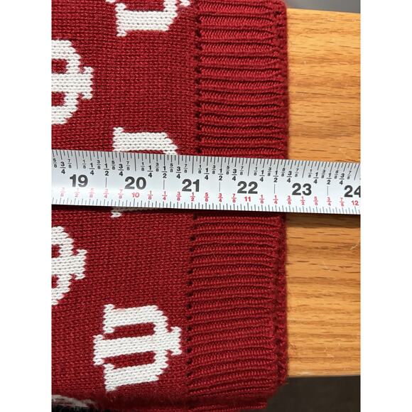 Vintage Joe College IU Cardigan Sweater Sz M Big Ten NCAA - Picture 6 of 6